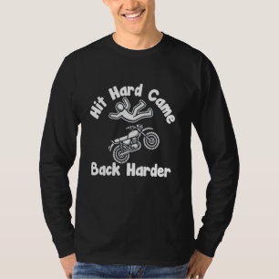 T-shirt Accident de motocyclette Survivant Vélo Crash Bles