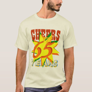 T-shirt Acclamations à 65 ans de fête d'anniversaire