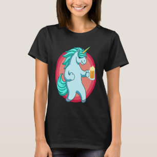 T-shirt Acclamations Licorne Boit Bière Festival de la B