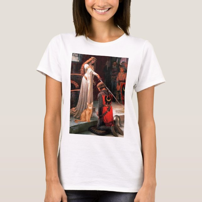 T-shirt Accolade - Rouge Abyssinian (Devant)
