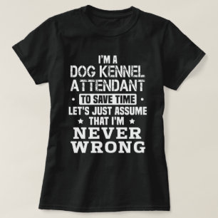 T-shirt Accompagnateur de chien Kennel