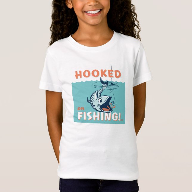 T-Shirt Accompagné sur la pêche (Devant)