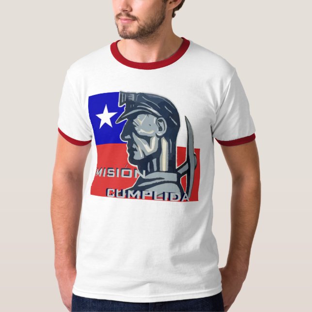 T-shirt accompli de mission de mineurs de piment (Devant)