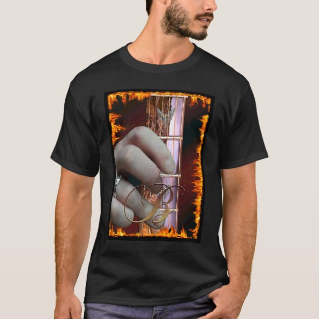 T-shirt Accord de guitare B 2 sur 7 (Devant)