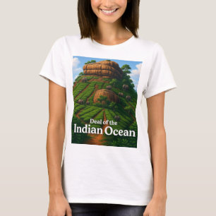 T-shirt Accord sur l'océan Indien - Une femme dans Tea Hil