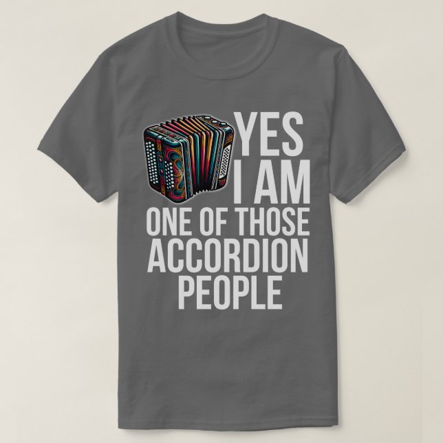 T-shirt Accordéon (Design devant)
