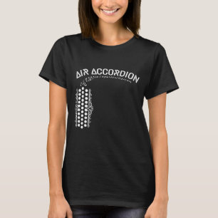 T-shirt Accordéon aérien instrument de musique