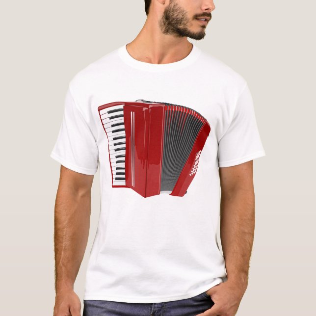 T-shirt accordian de joueurs (Devant)