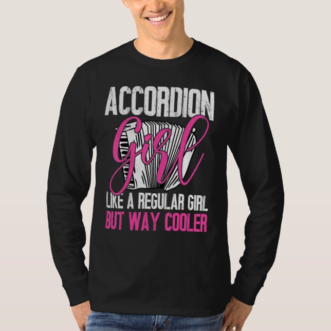T-shirt Accordion Girl Vacation   for Accordions (Devant)