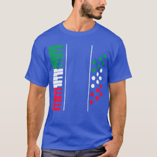 T-shirt Accordion Meican Flag Design for an Air Accordion 