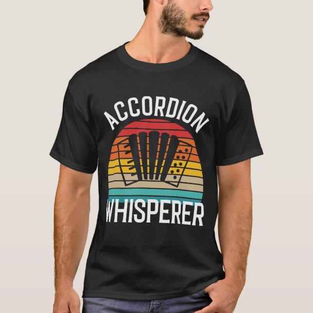 T-shirt Accordion Whisperer (Devant)