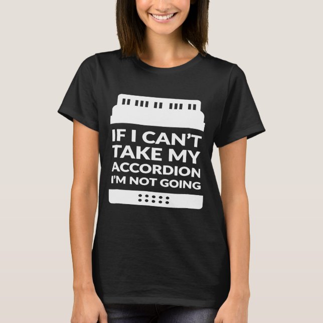 T-shirt Accordioniste (Devant)