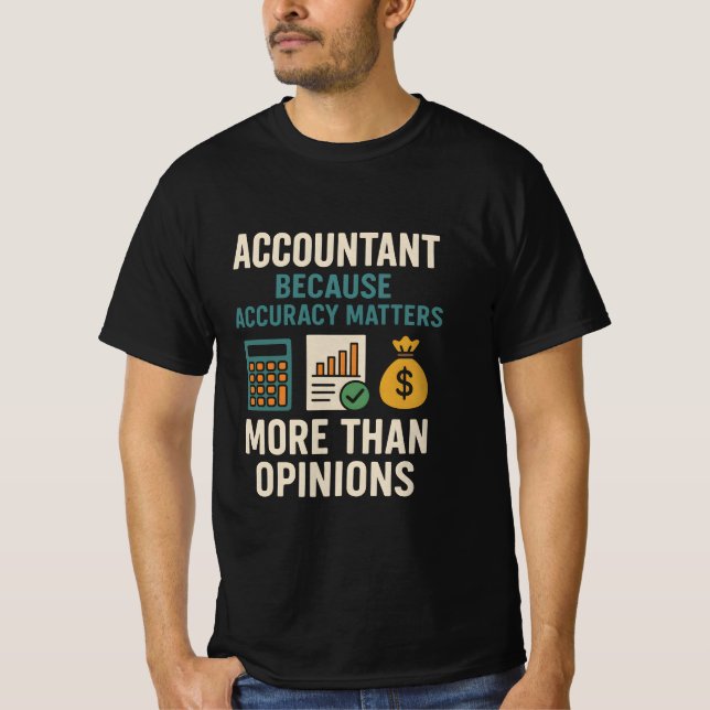 T-shirt Accountant (Devant)