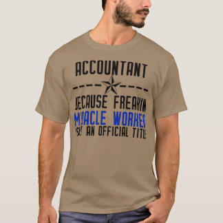 T-shirt Accountant Pride
