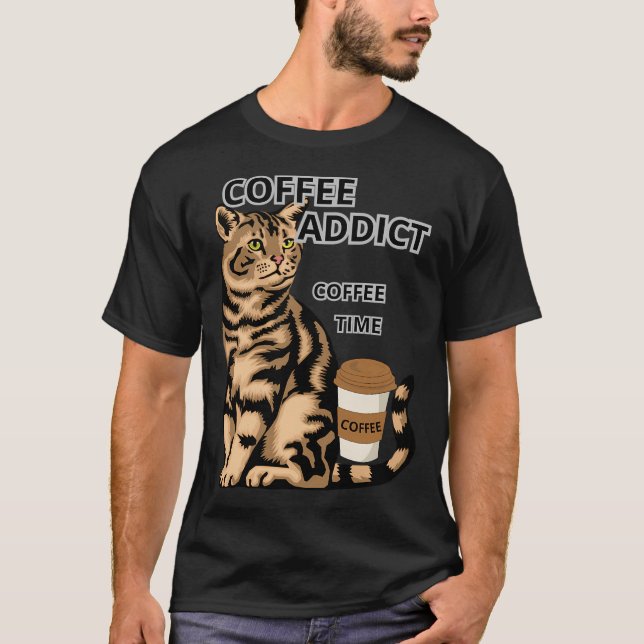 T-SHIRT ACCRO AU CAFÉ (Devant)