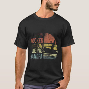 T-shirt Accro au fait d'être des cadeaux de pêche de grand