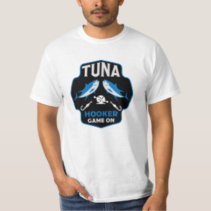 T-shirt Accroché À La Pêche Au Thon