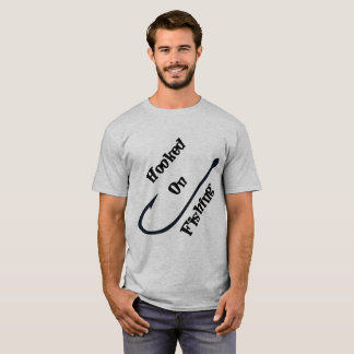 T-shirt Accroché sur le tee - shirt de geek de l'amusement