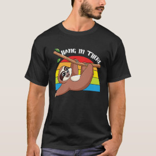T-shirt Accroche-Toi Paresseux Suspendu Animal Inspirant