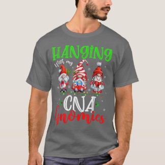 T-shirt Accrocher avec mes Gnomies CNA mignons lumières de