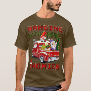 T-shirt Accrocher avec mes nymphes Arbre sur Camion Rouge