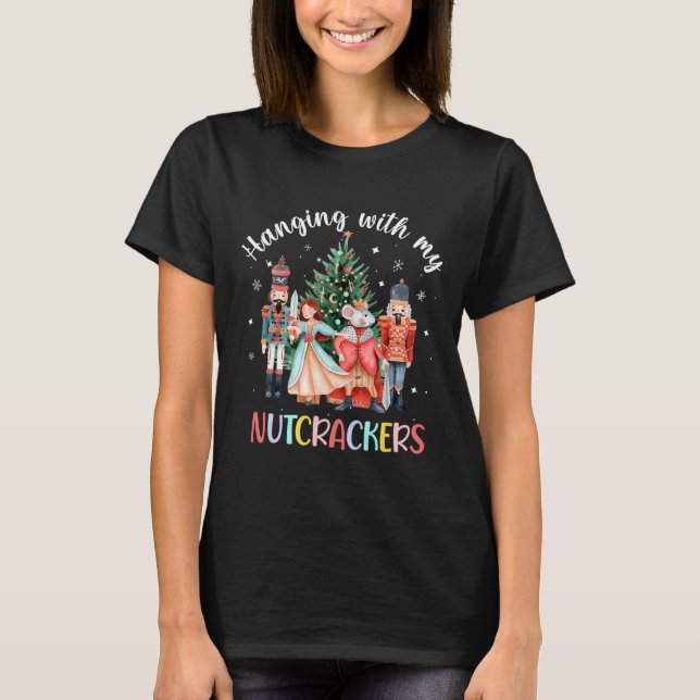T-shirt Accrocher avec mon équipe de crackers cracheurs Ba (Devant)