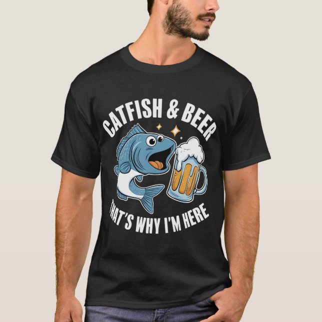 T-SHIRT ACCROCHER LE POISSON (Devant)