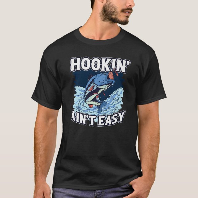 T-shirt Accrocher n'est pas facile (Devant)
