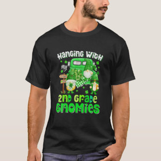 T-shirt Accrochez-Vous Avec Des Gnomes De 2E Année Enseign