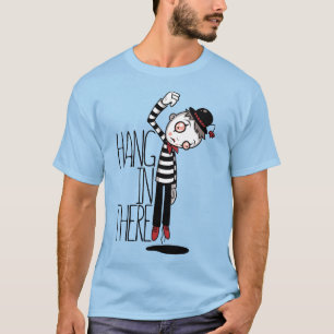 T-shirt Accrochez-Vous Là Mime