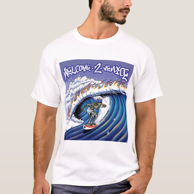 T-shirt Accueil 2 Venise (couverture CD) (Devant)