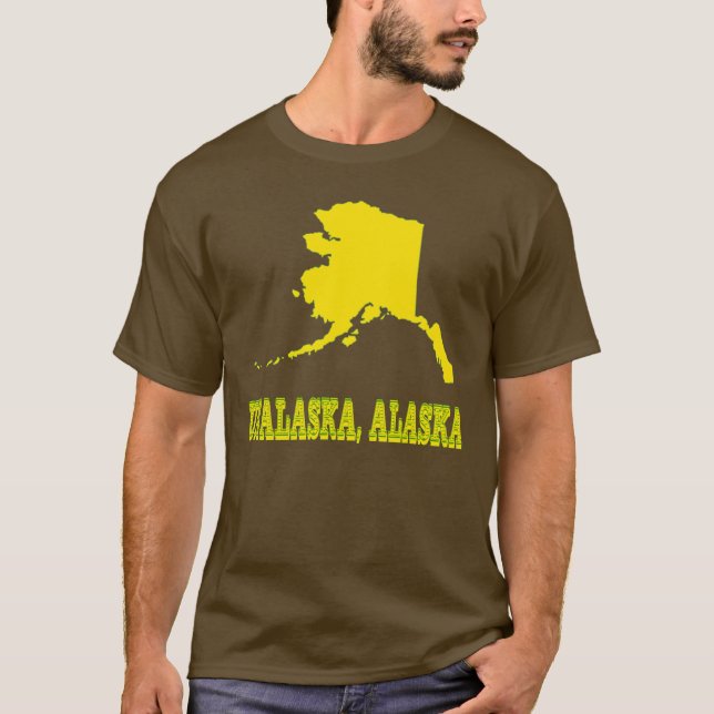 T-shirt accueil à l'unalaska (Devant)