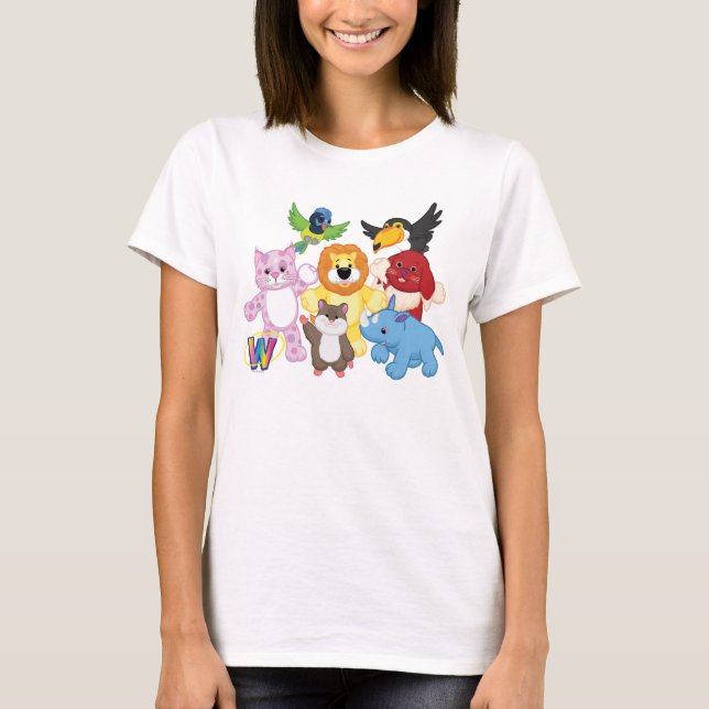 T-shirt Accueil à Webkinz ! (Devant)