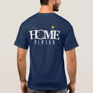 T-shirt ACCUEIL Alaska (impression arrière)