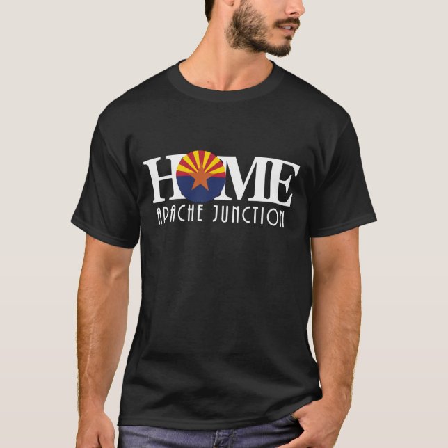 T-shirt ACCUEIL Apache Junction (Devant)