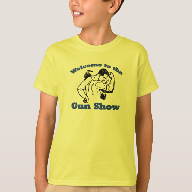 T-shirt Accueil au salon d'armes à feu (Devant)