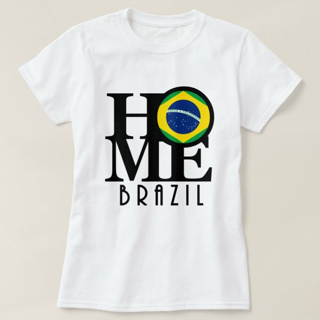 T-shirt ACCUEIL Brésil (première impression) (Design devant)