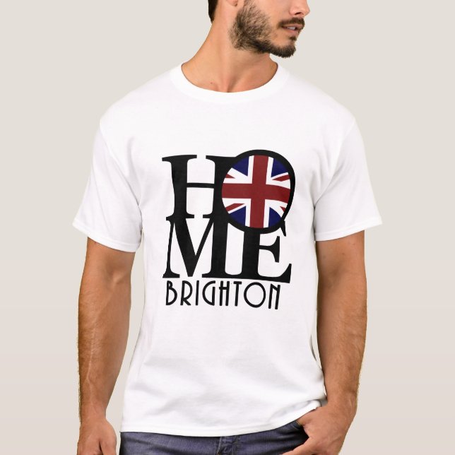 T-shirt ACCUEIL Brighton Angleterre (Devant)