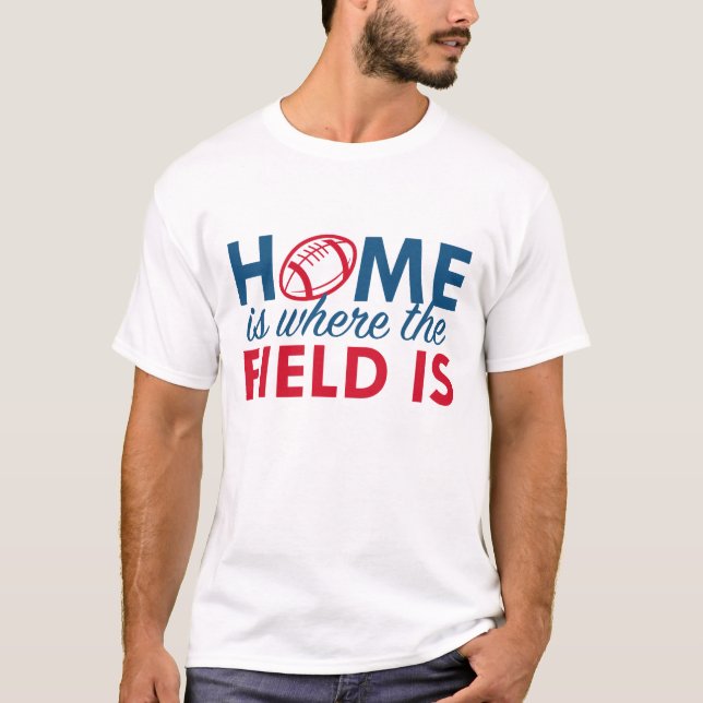 T-shirt Accueil C'Est Là Que Se Trouve Le Champ (Devant)