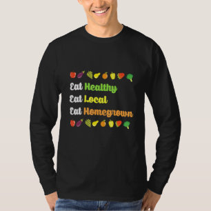 T-shirt Accueil Conception Alimentaire Biologique Cultivée