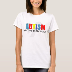 T-shirt Accueil d'autisme à mon monde