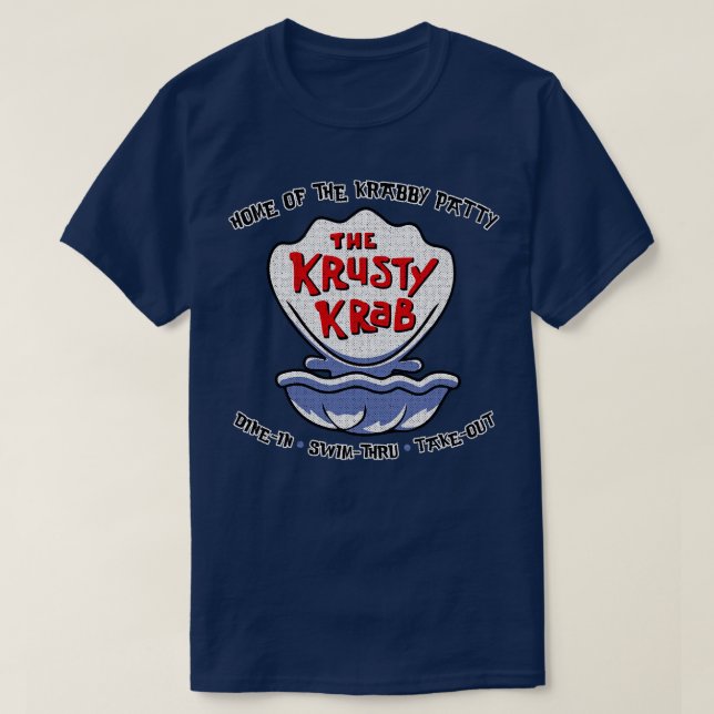 T-shirt Accueil De Krabby Patty (Design devant)