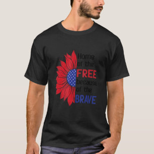 T-shirt Accueil De La Liberté À Cause Du Courageux Patriot