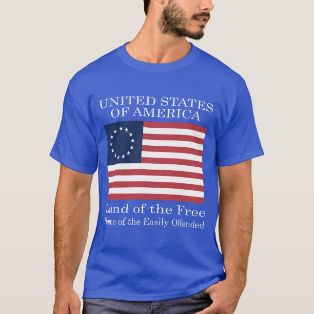 T-shirt Accueil de l'offensé facile (Devant)