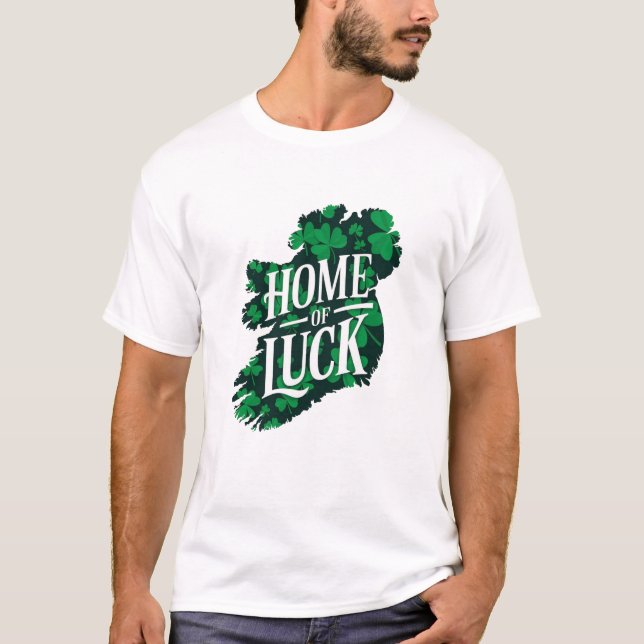 T-shirt Accueil de Luck Ireland (Devant)