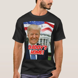 T-shirt Accueil de papa Le président Donald Trump 2024 Vic