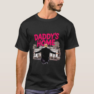 T-shirt Accueil de papa Maison Blanche Trump Retour à la m