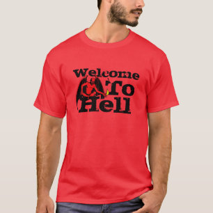 T-shirt Accueil de rouge au démon d'enfer