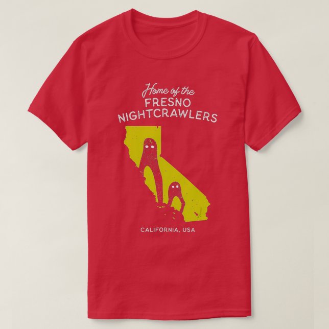 T-shirt Accueil des Fraîcheurs de nuit Fresno Californie U (Design devant)