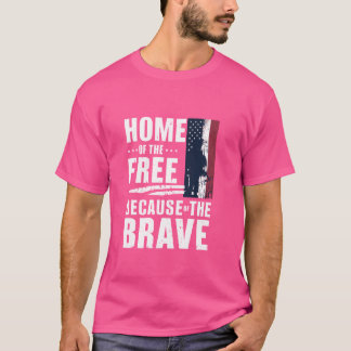 T-shirt Accueil des Libres à cause de la Brave Veterans Da